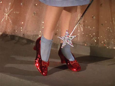 Everett Collection Thirteen years after thieves absconded with the most famous shoes in cinematic history, police have found Dorothys ruby. . Dorothy wizard of oz shoes